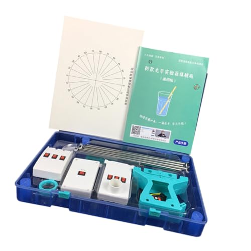 ORFOFE Optisches Physik Experimentierset Licht Experiment Kit für Schüler Robustes Verschleißfestes Material Einfach zu Bedienen Komplett Ausgestattet Praktisches Lernwerkzeug für von ORFOFE