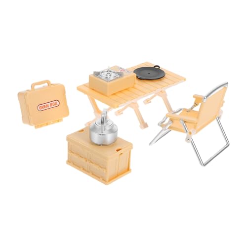 ORFOFE Outdoor Spielset Camping Miniatur Picknick Kochgeschirr mit Mini Topf Löffel Ofentopf Leicht Tragbar für Kreatives und Familienaktivitäten Gelb ORFOFE Outdoor Spielset Camping Miniatur Picknick Kochgeschirr mit Mini Topf Löffel Ofentopf Leicht Tragbar für Kreatives und Familienaktivitäten Gelb von ORFOFE