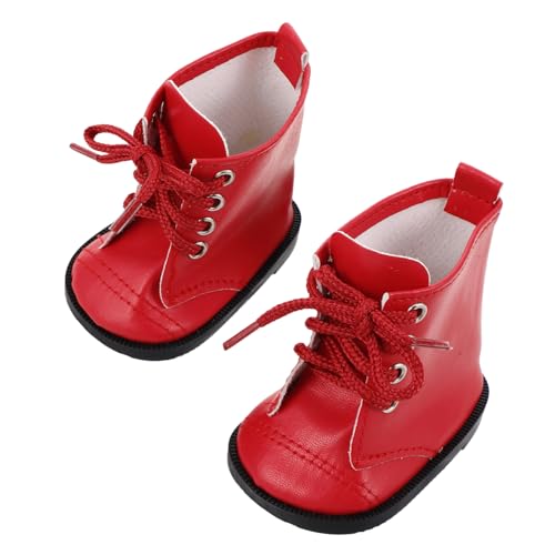 ORFOFE PU Leder Puppenstiefel für Mädchenpuppen Modische Strapazierfähige Puppenschuhe Detailreich Gestaltet für Puppenhaus Zubehör und Puppenkleidung ORFOFE PU Leder Puppenstiefel für Mädchenpuppen Modische Strapazierfähige Puppenschuhe Detailreich Gestaltet für Puppenhaus Zubehör und Puppenkleidung von ORFOFE