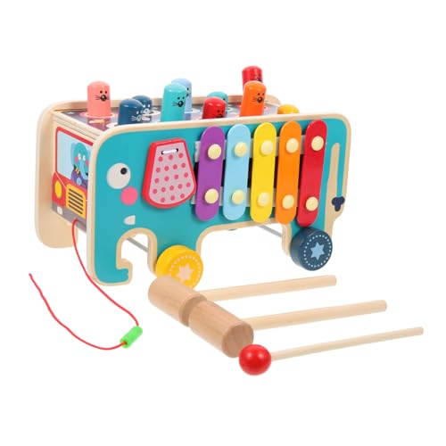 ORFOFE Interaktives Jungen- Und Mädchen-Set Schlagspiel Holz-xylophon Pädagogisches Musikinstrument Für Mädchen Und Jungen von ORFOFE