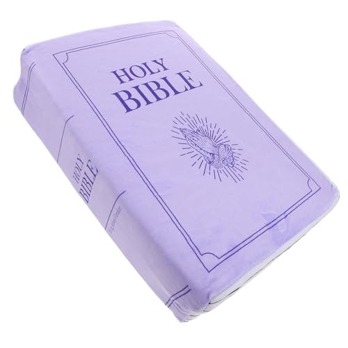 ORFOFE Plüsch Bibelkissen Kuscheliges Buchkissen Weiches Bibel Dekoratives Plüschkissen für Sofa Wohnzimmer Kinderzimmer ORFOFE Plüsch Bibelkissen Kuscheliges Buchkissen Weiches Bibel Dekoratives Plüschkissen für Sofa Wohnzimmer Kinderzimmer von ORFOFE