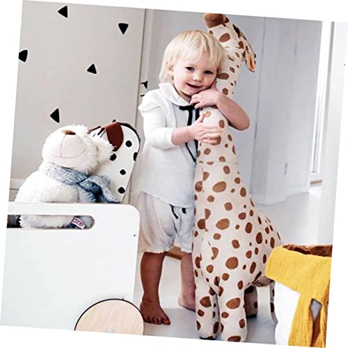 ORFOFE Plüsch Giraffe Kuscheltier Stehend Weiches und Kuschelkissen Hautfreundlich und Langlebig Dekoratives Tierkissen für Kinderzimmer und von ORFOFE