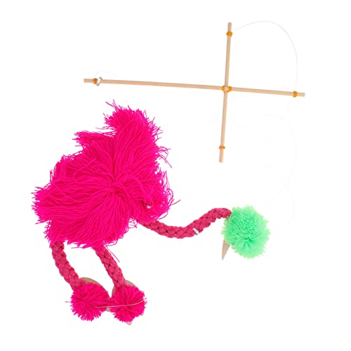 ORFOFE Plüsch Strauß Marionette Lustige Tier Marionette mit Interaktives Puppentheater für Fördert Fingerfertigkeit und Kreativität von ORFOFE