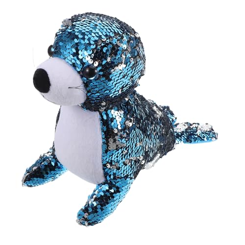 ORFOFE Plüsch Tiergefüllte Spielzeug Reversible Pailletten Seelöwe Für Jungen Und Mädchen Weiche Und Dekorative Meerjungfrau Themen Plüsch Meeres Kreatur ORFOFE Plüsch Tiergefüllte Spielzeug Reversible Pailletten Seelöwe Für Jungen Und Mädchen Weiche Und Dekorative Meerjungfrau Themen Plüsch Meeres Kreatur von ORFOFE