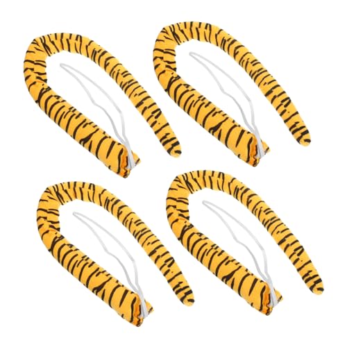 ORFOFE Plüsch Tiger Kostüm Zubehör Teiliges Realistisches Tierkostüm Accessoire für Jungen Mädchen Karneval Halloween Cosplay Bühnenauftritte ORFOFE Plüsch Tiger Kostüm Zubehör Teiliges Realistisches Tierkostüm Accessoire für Jungen Mädchen Karneval Halloween Cosplay Bühnenauftritte von ORFOFE