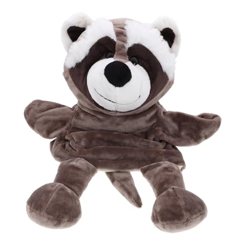 ORFOFE Plüsch Waschbär Handpuppe aus Weichem Material Interaktives Tier Handspielzeug für Eltern Junge Mädchen Spiele Realistische Tierfigur zum Geschichtenerzählen und Rollenspiel ORFOFE Plüsch Waschbär Handpuppe aus Weichem Material Interaktives Tier Handspielzeug für Eltern Junge Mädchen Spiele Realistische Tierfigur zum Geschichtenerzählen und Rollenspiel von ORFOFE