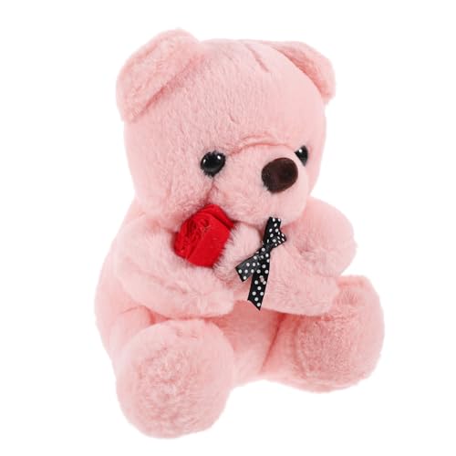 ORFOFE Plüschbär mit Kuscheltier Valentinstag Weiches Stofftier Bär Dekoration für Sofa Schlafzimmer Freundin Geburtstagsgeschenk von ORFOFE