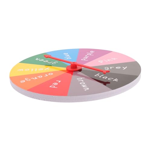 ORFOFE Preisrad mit roten Zeigern drehbares Tisch Drehspiel für Partys und Bildung langlebiges Gewinnrad als DIY Spiel Lernhilfe für Familienfeiern und Karneval ORFOFE Preisrad mit roten Zeigern drehbares Tisch Drehspiel für Partys und Bildung langlebiges Gewinnrad als DIY Spiel Lernhilfe für Familienfeiern und Karneval von ORFOFE