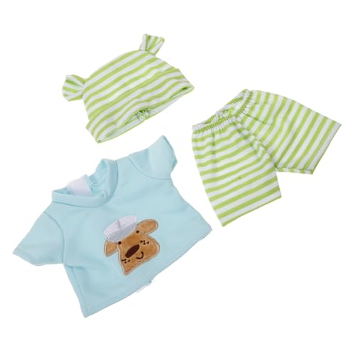 ORFOFE Puppe anziehen Kleidung Neugeborenes Kleider für Babypuppen Plüschpuppenkleider Puppenhauszubehör Puppensachen Pyjama-Kostüme für Babypuppen Pullover für Puppen Baumwolle Hellgrün ORFOFE Puppe anziehen Kleidung Neugeborenes Kleider für Babypuppen Plüschpuppenkleider Puppenhauszubehör Puppensachen Pyjama-Kostüme für Babypuppen Pullover für Puppen Baumwolle Hellgrün von ORFOFE