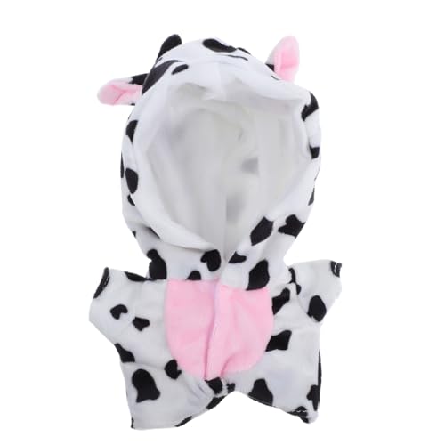 ORFOFE Puppen Overall Kuscheliger Kuh Pyjama Einteiler Niedliches Puppenkostüm Pflegeleichtes Puppenkleidungsstück für Spielzeit und Schlafenszeit ORFOFE Puppen Overall Kuscheliger Kuh Pyjama Einteiler Niedliches Puppenkostüm Pflegeleichtes Puppenkleidungsstück für Spielzeit und Schlafenszeit von ORFOFE
