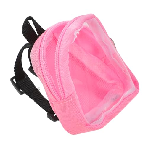 ORFOFE Puppen Rucksack mit Fenster Verstellbarer Rucksack für Miniaturfiguren Stilvolles Puppenzubehör für Puppen für Miniaturprops ORFOFE Puppen Rucksack mit Fenster Verstellbarer Rucksack für Miniaturfiguren Stilvolles Puppenzubehör für Puppen für Miniaturprops von ORFOFE