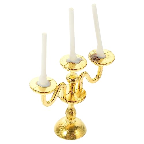 ORFOFE Miniatur-kerzenhalter Für Puppenhäuser – Miniatur-kerzenständer- – Mini- -Ornamente – Mini-kerzenständer Im Europäischen Stil ORFOFE Miniatur-kerzenhalter Für Puppenhäuser – Miniatur-kerzenständer- – Mini- -Ornamente – Mini-kerzenständer Im Europäischen Stil von ORFOFE