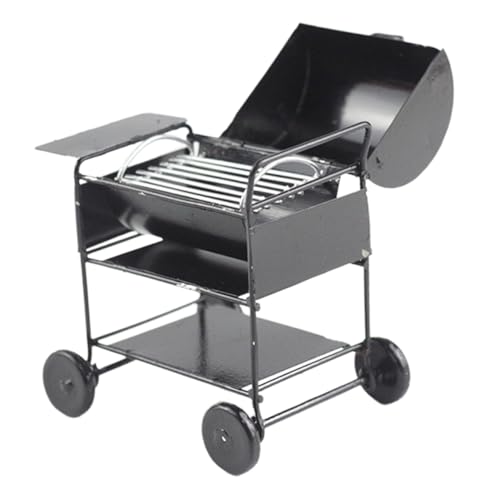 ORFOFE Spielzeuggrill Für Miniatur-puppenhaus Mini-grillrost Maßstab 112 Realistisches Outdoor-kochwerkzeug Für Jungen Und Mädchen Rollenspiele von ORFOFE