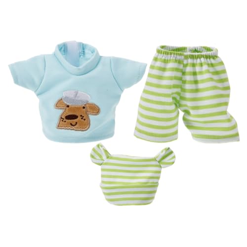 ORFOFE Puppenkleidung Set für American Dolls Realistische Doll Outfits Vielseitige Kombinationsmöglichkeiten Modisch und Detailreich Geeignet für Reborn Puppen und Neugeborene von ORFOFE