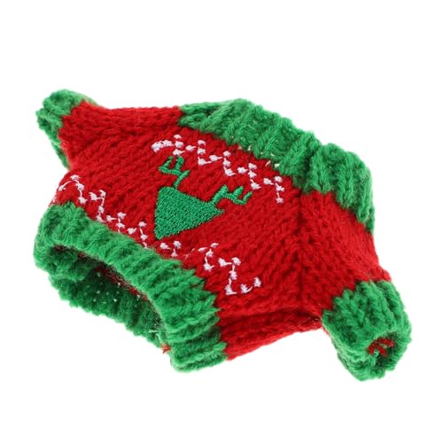 ORFOFE Entzückender Handgefertigter Miniatur-Pullover Mit Festlichen Dreiecken Für Puppenkostüme Und Partys ORFOFE Entzückender Handgefertigter Miniatur-Pullover Mit Festlichen Dreiecken Für Puppenkostüme Und Partys von ORFOFE