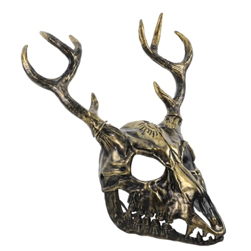 ORFOFE Realistische Abnehmbare Hirschgeweih Maske für Halloween Cosplay Party Auffällige Tierkostüm Maske Vielseitig Einsetzbar Bequem Dekorativ für Maskerade und Performance ORFOFE Realistische Abnehmbare Hirschgeweih Maske für Halloween Cosplay Party Auffällige Tierkostüm Maske Vielseitig Einsetzbar Bequem Dekorativ für Maskerade und Performance von ORFOFE