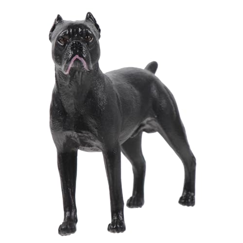 ORFOFE Realistische Cane Hundefigur Simulation Kunststoff Tiermodell Dekoration für Jungen Mädchen Schlafzimmer Lernspielzeug von ORFOFE