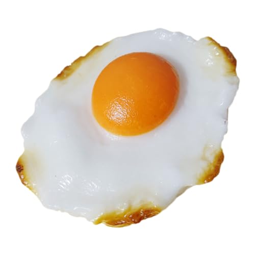 ORFOFE Realistische Fake Fried Egg Simulation Spielküche Deko Leichtes Kunst Ei für Kinderküche Fotografie Requisit Spaßige Nachahmung für Rollenspiele und Wohnraumgestaltung ORFOFE Realistische Fake Fried Egg Simulation Spielküche Deko Leichtes Kunst Ei für Kinderküche Fotografie Requisit Spaßige Nachahmung für Rollenspiele und Wohnraumgestaltung von ORFOFE