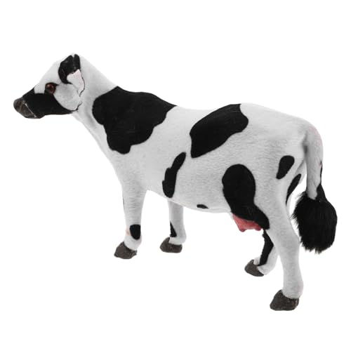 ORFOFE Realistische Kuh Figurine Resin Modell Tierspielzeug für Kleinkinder Pädagogisch Authentisch Detailliert Langlebig für Heimdeko Fotografie Requisiten und Lernspielzeug ORFOFE Realistische Kuh Figurine Resin Modell Tierspielzeug für Kleinkinder Pädagogisch Authentisch Detailliert Langlebig für Heimdeko Fotografie Requisiten und Lernspielzeug von ORFOFE