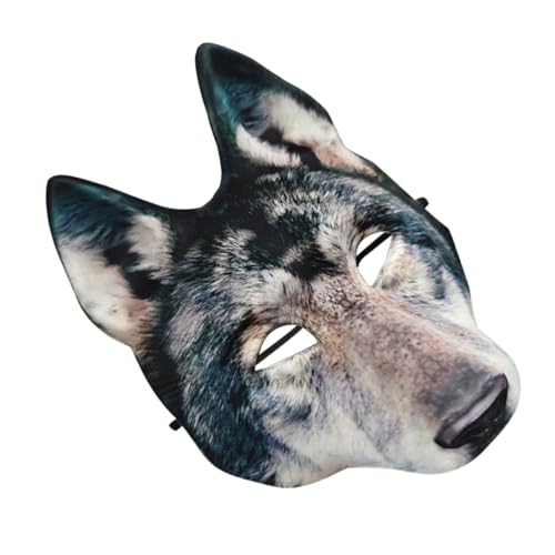 ORFOFE Realistische Wolf Maske Material Halloween Tiermasken Kostüm Werwolf Maskerade Party Zubehör für Karneval Cosplay ORFOFE Realistische Wolf Maske Material Halloween Tiermasken Kostüm Werwolf Maskerade Party Zubehör für Karneval Cosplay von ORFOFE