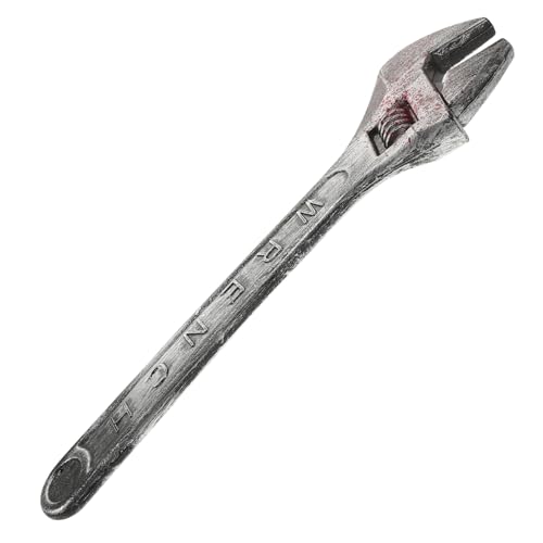 ORFOFE Realistischer Großer Kunststoff schraubenschlüssel als Halloween Deko Requisit für Party Zubehör und Verkleidung ORFOFE Realistischer Großer Kunststoff schraubenschlüssel als Halloween Deko Requisit für Party Zubehör und Verkleidung von ORFOFE