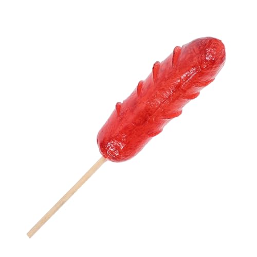 ORFOFE Realistisches BBQ Modell aus PVC und Langlebige Vielseitige Fake Food Prop für Party Küchen-Dekoration Authentische Hot Dog Simulation für Event-displays von ORFOFE