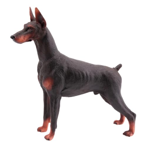 ORFOFE Realistisches Dobermann Modellfigur Braun Detailreich Kleine Hundeskulptur Dekoration für Zuhause Büro Auto Geeignet Niedliches Sammlerstück ORFOFE Realistisches Dobermann Modellfigur Braun Detailreich Kleine Hundeskulptur Dekoration für Zuhause Büro Auto Geeignet Niedliches Sammlerstück von ORFOFE
