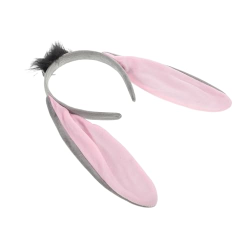 ORFOFE Realistisches Eselohren Haarreif für Erwachsene und Bequemes Kostümzubehör für Halloween Fasching Cosplay und Festliche Partys Leichtes Tierkopfschmuck Accessoire für ORFOFE Realistisches Eselohren Haarreif für Erwachsene und Bequemes Kostümzubehör für Halloween Fasching Cosplay und Festliche Partys Leichtes Tierkopfschmuck Accessoire für von ORFOFE