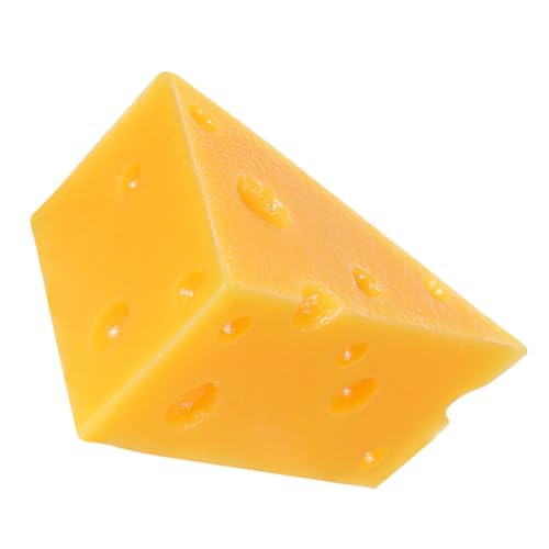 ORFOFE Realistisches Käsemodell Dreieckig Leichtes Fake Cheese Ornament Dekoratives Simulation Käse Deko Objekt für Fotografie DIY Projekte Tischdeko Bäckerei Ladenschau ORFOFE Realistisches Käsemodell Dreieckig Leichtes Fake Cheese Ornament Dekoratives Simulation Käse Deko Objekt für Fotografie DIY Projekte Tischdeko Bäckerei Ladenschau von ORFOFE