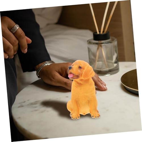 ORFOFE Realistisches Labrador Welpen Modell Kleines Hundeornament Detailgetreue Simulation Dekoration für Zuhause und Büro Lernspielzeug ORFOFE Realistisches Labrador Welpen Modell Kleines Hundeornament Detailgetreue Simulation Dekoration für Zuhause und Büro Lernspielzeug von ORFOFE