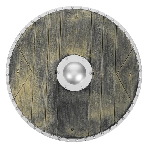 ORFOFE Realistisches Römisches Schild für Erwachsene Plastik Piraten Wikinger Kostüm Requisite Vielseitig für Bühne Halloween und Cosplay Detailgetreu und Robust ORFOFE Realistisches Römisches Schild für Erwachsene Plastik Piraten Wikinger Kostüm Requisite Vielseitig für Bühne Halloween und Cosplay Detailgetreu und Robust von ORFOFE