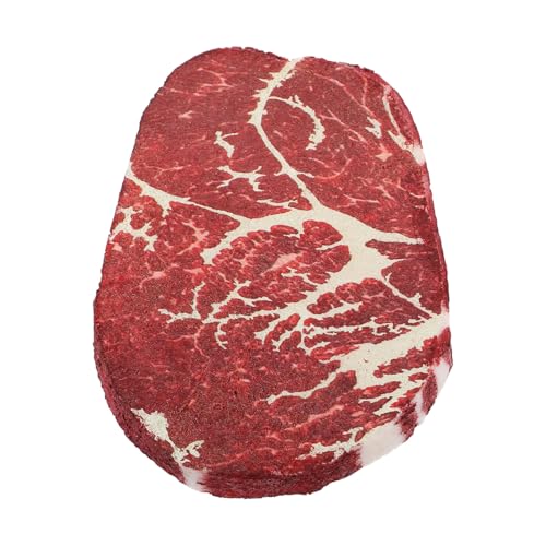 ORFOFE Realistisches Steakmodell aus Hochwertigem Polymerharz Langlebig und Pflegeleicht für Fotografie Ausstellungen und Küchendekoration Detailgetreue Nachbildung für Restaurant ORFOFE Realistisches Steakmodell aus Hochwertigem Polymerharz Langlebig und Pflegeleicht für Fotografie Ausstellungen und Küchendekoration Detailgetreue Nachbildung für Restaurant von ORFOFE
