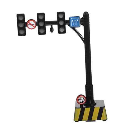 ORFOFE Realistisches Verkehrsampel Modell Interaktives Lernspielzeug für Multifunktionale Miniatur Verkehrsampel Dekoration Fördert Kognitive Entwicklung und Soziale Interaktion von ORFOFE