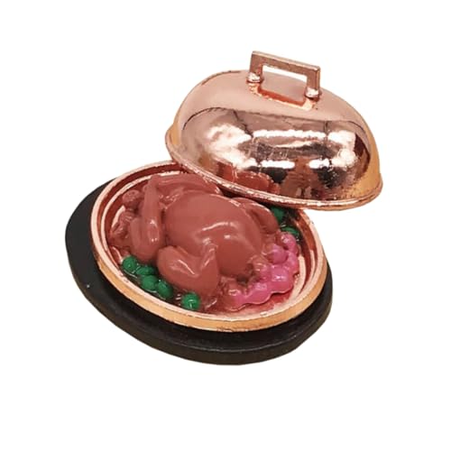 ORFOFE Resin Spielhaus Zubehör Miniatur Dekorationsfigur für Puppenhaus Küche Tisch Weihnachten von ORFOFE