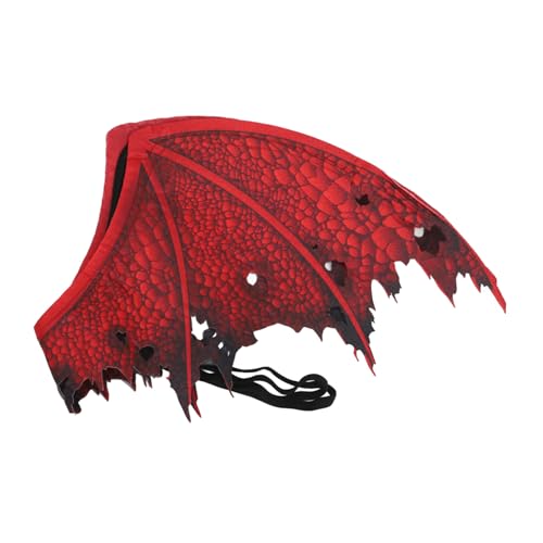 ORFOFE Rotes Teufelsflügel Cosplay Requisite Halloween Party Kostüm Flügel Leicht und Bequem für Erwachsene und Karneval Bühnenauftritt ORFOFE Rotes Teufelsflügel Cosplay Requisite Halloween Party Kostüm Flügel Leicht und Bequem für Erwachsene und Karneval Bühnenauftritt von ORFOFE