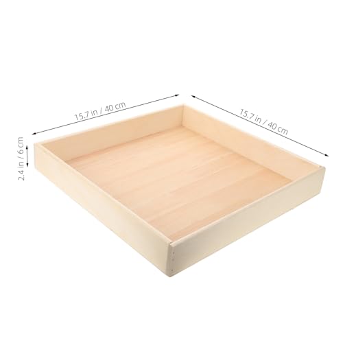 ORFOFE Sandspielzeug Sandkasten aus Sicherem Holz Tragbare Stabile Sandbox für Schreibtisch Fördert Kreativität und Fantasievolles im Innenbereich ORFOFE Sandspielzeug Sandkasten aus Sicherem Holz Tragbare Stabile Sandbox für Schreibtisch Fördert Kreativität und Fantasievolles im Innenbereich von ORFOFE