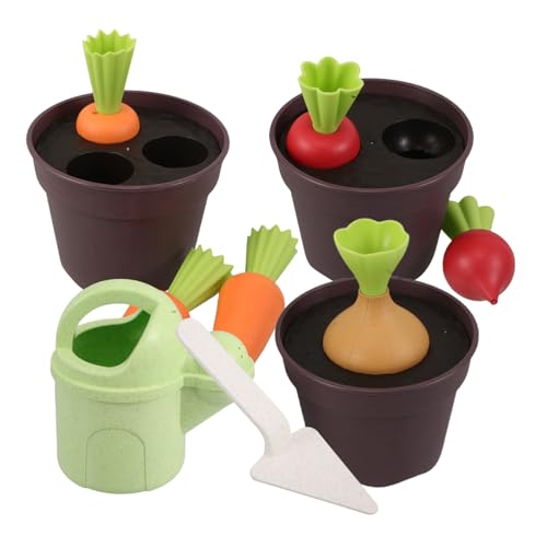 ORFOFE Sandspielzeug Set aus Nachhaltigem Weizenstroh Umweltfreundliche Sandschaufel und Gartenwerkzeug Outdoor Strandspielzeug für Jungen und Mädchen Fördert Familienzeit und von ORFOFE