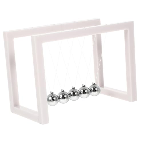 ORFOFE Schaukelmodell Balldekoration Wissenschaftliche Wiege Desktop Newton Schmuck Physikalische Bälle Balance Schmücken Perlen Interessantes Dekor Ornament ORFOFE Schaukelmodell Balldekoration Wissenschaftliche Wiege Desktop Newton Schmuck Physikalische Bälle Balance Schmücken Perlen Interessantes Dekor Ornament von ORFOFE