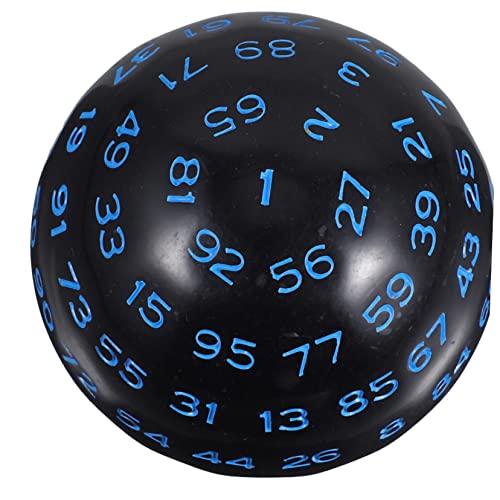 ORFOFE Seitiger Würfel aus Acryl Multifunktionale Spielwürfel für Rollenspiele Brettspiele und Partyspiele Tragbar Leicht und Langlebig für Unterwegs und Unterricht von ORFOFE
