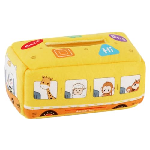 ORFOFE Sensory Tissue Box Toy mit Stofftüchern und Raschelpapieren Montessori für Kleinkinder Waschbar Fördert Feinmotorik Farberkennung und Logisches Denken Sicher für Zuhause und ORFOFE Sensory Tissue Box Toy mit Stofftüchern und Raschelpapieren Montessori für Kleinkinder Waschbar Fördert Feinmotorik Farberkennung und Logisches Denken Sicher für Zuhause und von ORFOFE