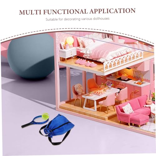 ORFOFE Set Und Mini Spielzeugspiele Modellausrüstung Zubehör Rollenspiele DIY Ball Kleine Requisiten Dekorbälle Dekoration Hausschläger Puppenhaus Sport Für Die Versorgung ORFOFE Set Und Mini Spielzeugspiele Modellausrüstung Zubehör Rollenspiele DIY Ball Kleine Requisiten Dekorbälle Dekoration Hausschläger Puppenhaus Sport Für Die Versorgung von ORFOFE