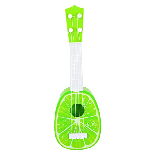ORFOFE Simulation Musikinstrument für Ukulele aus Robustem Kunststoff für Anfänger Musikalischer Fähigkeiten Zufälliger Farbvariation von ORFOFE