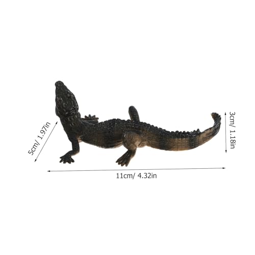 ORFOFE Simulation Realistisches Tiermodell Lifelike Krokodil Figur aus Langlebigem für Bildung und Dekoration für Klassenzimmer von ORFOFE