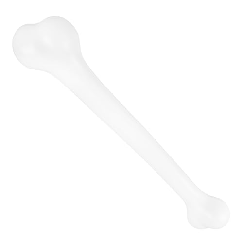 ORFOFE Simulierte Knochenspielzeug Knochenrequisiten dekorativ Skelettpuppenskulptur Halloween-Dekor Ornament gefälschter menschlicher Knochen gefälschter Halloween-Knochen Plastik Weiß von ORFOFE