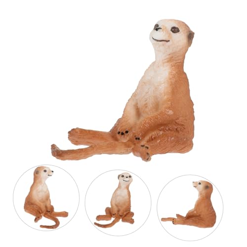 ORFOFE Simuliertes Erdmännchen Modell Kunststoff Tierfigur Lernspielzeug Pädagogische Dekoration für Kinderzimmer und Gartendekor Realistische Tiernachbildung ORFOFE Simuliertes Erdmännchen Modell Kunststoff Tierfigur Lernspielzeug Pädagogische Dekoration für Kinderzimmer und Gartendekor Realistische Tiernachbildung von ORFOFE