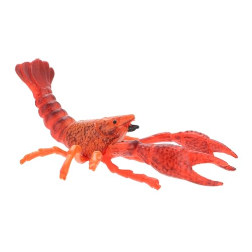 ORFOFE Simuliertes Hummermodell Kreatives Hummer Ornament Lernspielzeug Vorstellungskraft und Kognition Handlich und Langlebig für Kinderzimmer und Meeresdekor von ORFOFE