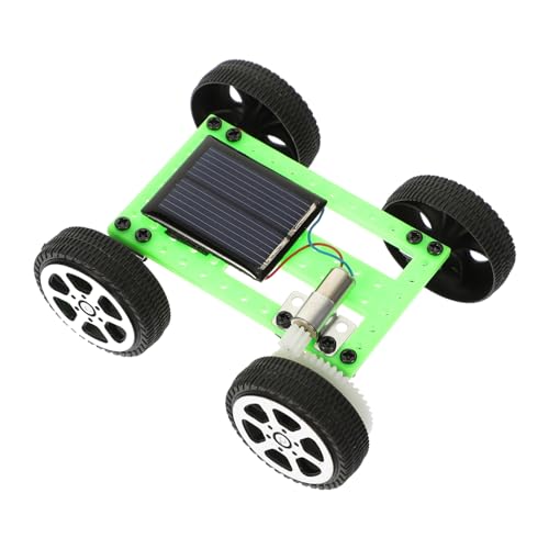 ORFOFE Solar-Auto Modellbausatz DIY Solarcar Bausatz Lernspielzeug Wissenschaftliches Experiment Bausatz Pädagogisch für Selbstmontieren und Experimentieren von ORFOFE