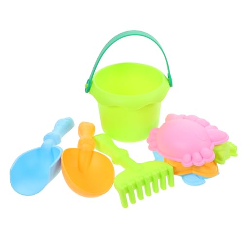 ORFOFE Strandspielzeug Sandset Kunststoff Sandkastenspielzeug mit Schaufel und Förmchen Leichtes Tragbares Beach Toy für Kreatives im Garten und Am Strand ORFOFE Strandspielzeug Sandset Kunststoff Sandkastenspielzeug mit Schaufel und Förmchen Leichtes Tragbares Beach Toy für Kreatives im Garten und Am Strand von ORFOFE