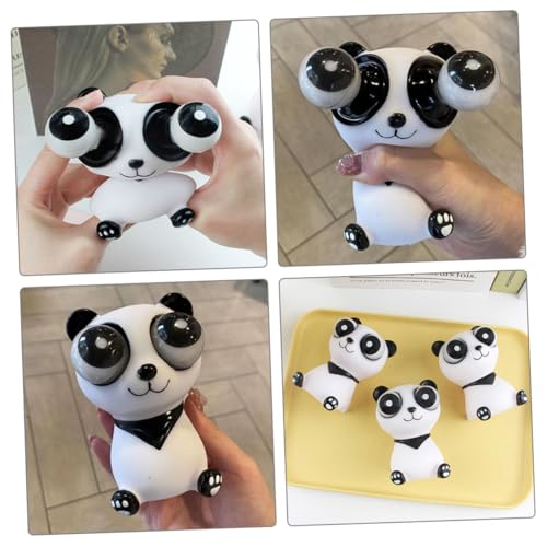 ORFOFE Stressabbau Zappelspielzeug Kleiner Panda mit Pop Effekt Elastisches Quetschspielzeug zur Druckentlastung und Entspannung Sensorisches für Erwachsene und Lustiges Geschenk für von ORFOFE
