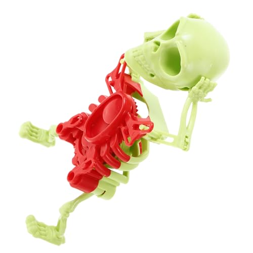 ORFOFE Tanzendes Skelett mit Aufziehmechanismus Halloween Party Dekoration Bunte Desktop Figur Lustiges Indoor für Jung und Alt ORFOFE Tanzendes Skelett mit Aufziehmechanismus Halloween Party Dekoration Bunte Desktop Figur Lustiges Indoor für Jung und Alt von ORFOFE